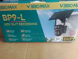 V380 MAX Solar Dual Lens Camera