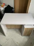 HDF Office Table - White - 2