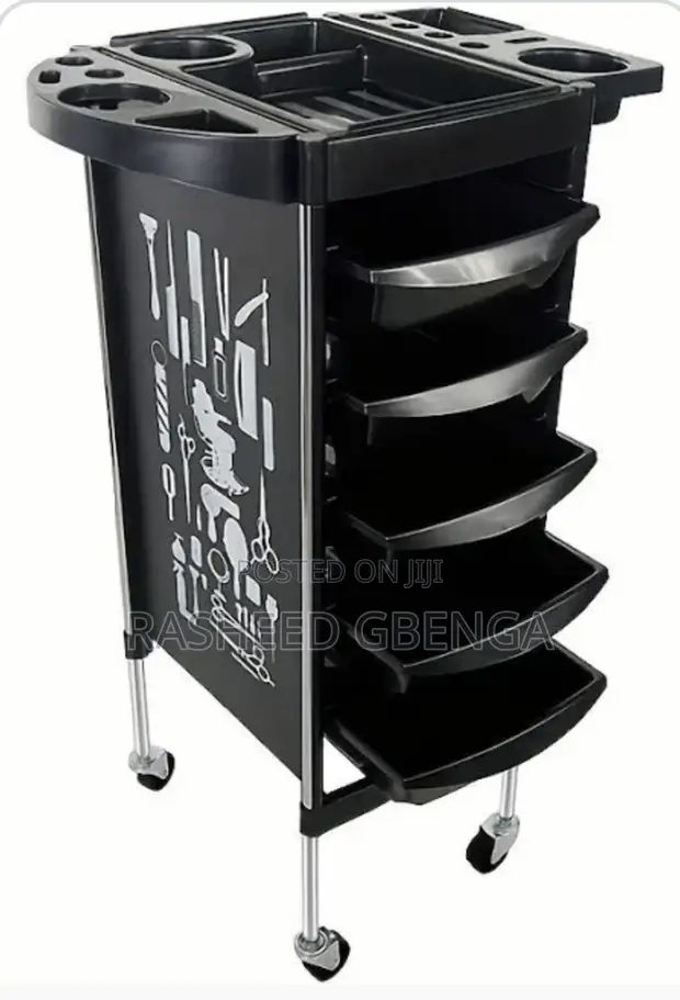 Ingantacciyar Trolley Mai Dawwama don Salon Gyaran Gashi - 1