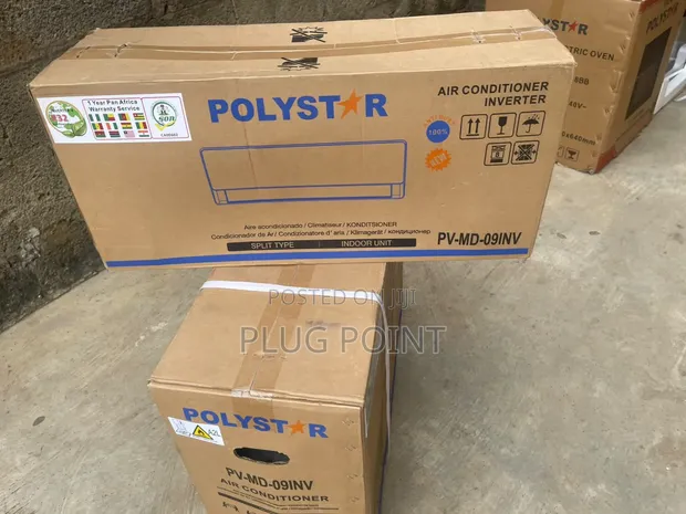 Polystar 1HP Modern Inverter Split AC With Complete Kit - 1