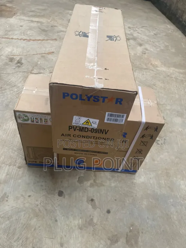 Polystar 1HP Residential Inverter AC with Installation Kit - 1
