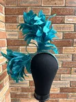 Teal Green Fascinator - 2