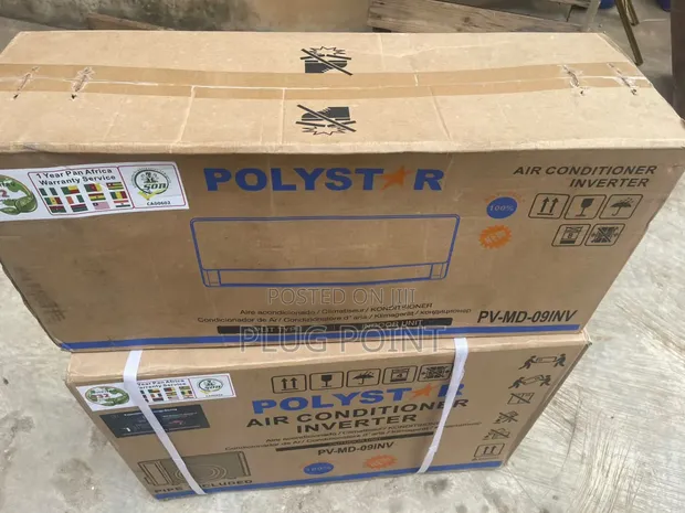 Polystar 1HP Inverter AC with Copper Pipe Kit - 1