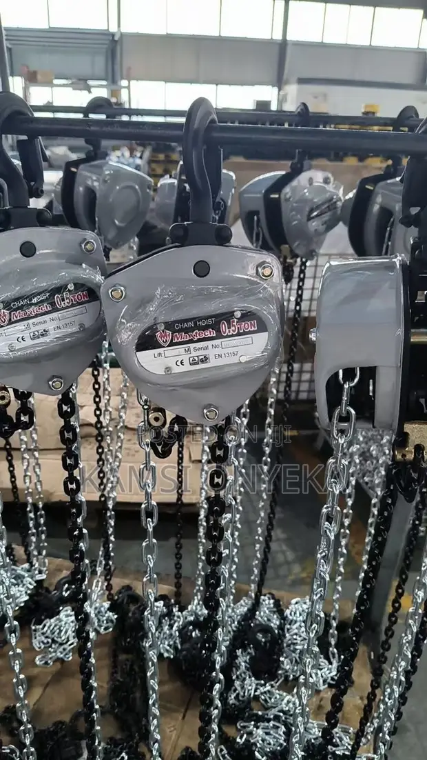 Brand New 3-Ton Chain Hoist with 3m Chain - 1
