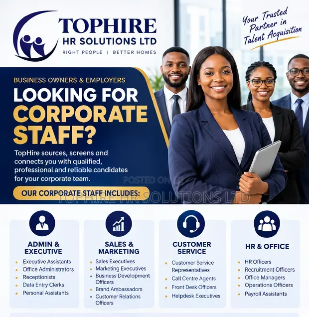 Corporate Staff Recruitment Services - 1