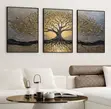 Jide Arts Gallery Split Panel Canvas Art (20x30, 3-Piece Set) - 5