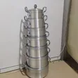 7-in-1 Mai nauyi Aluminum Cookware Pot Set (16-28cm) - 3