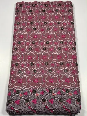 Dubai Lace Fabric - Classic Multi-Color Women's