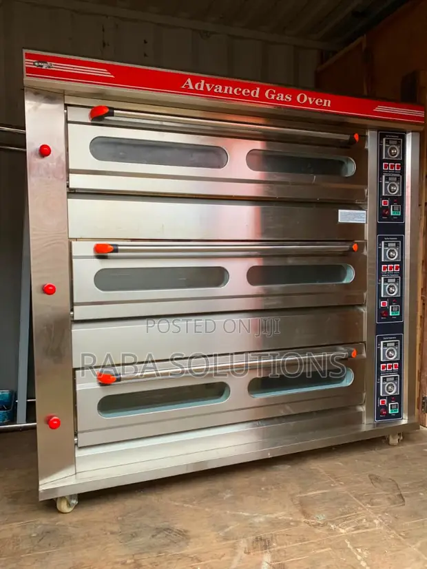3 Deck Commercial Bakery Oven (An Yi Amfani Da Shi Kwanaki 30) - 1