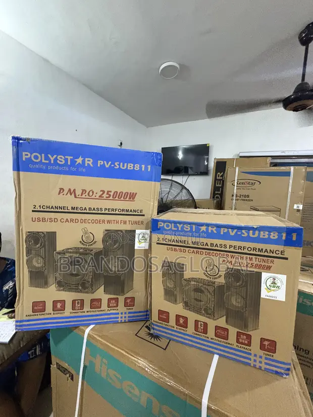 Polystar PV-SUB811 Bluetooth Audio System - 1