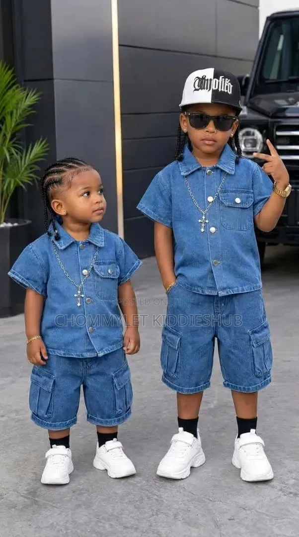Yaran Denim 2-Piece Set (Maza) - 1