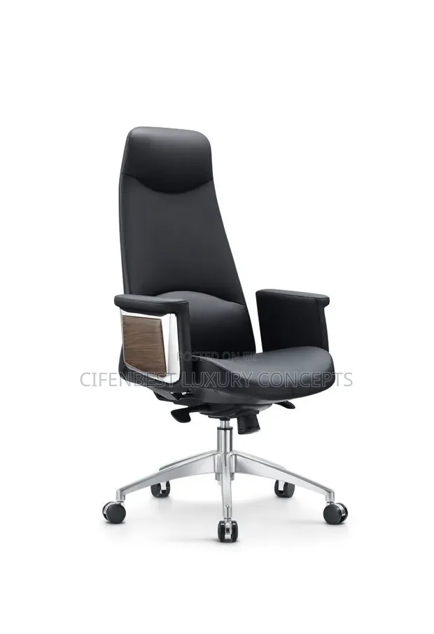 CEO/MD Luxury Executive Swivel Chair with Star Leg - 1