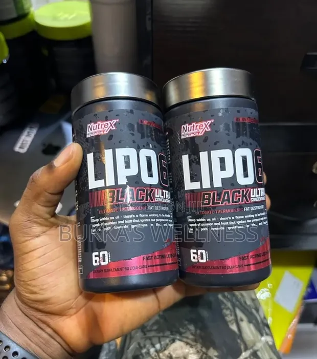 Nutrex Lipo 6 Black Ultra Concentrate - 60 Liquid Capsules - 1