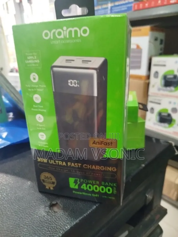 Oraimo 35W 40000mAh Power Bank OPB-741Q - 1