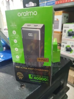 Oraimo 35W 40000mAh Power Bank OPB-741Q