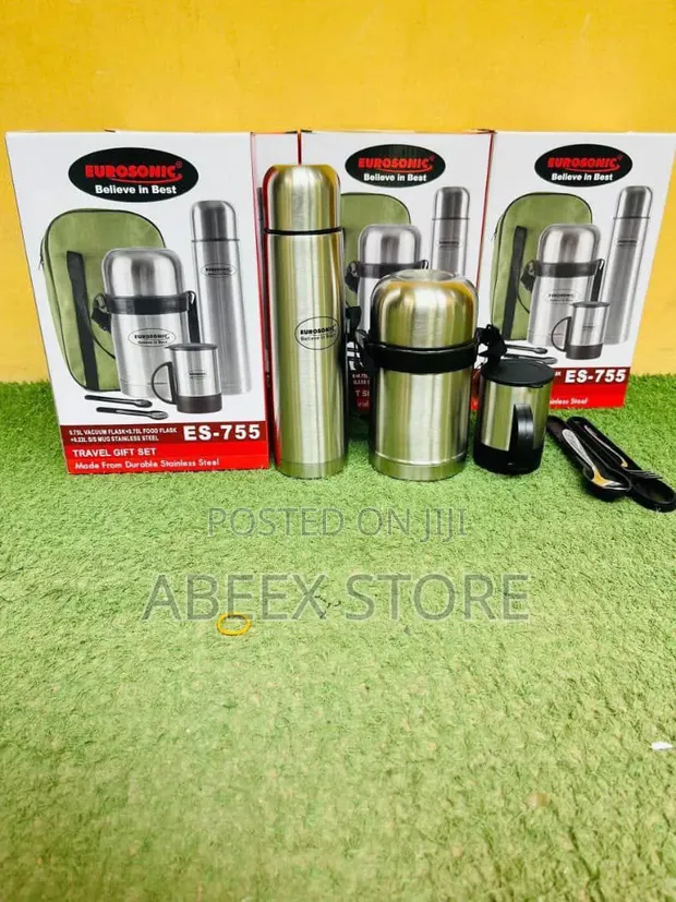 Double Stainless Steel Travel Gift Sets - 1