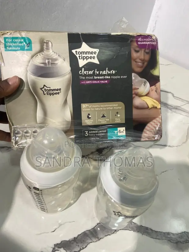 Tommee Tippee Cereal Bottles (Brand New & Used) - 1