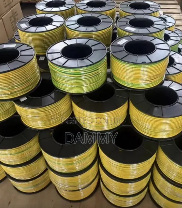 Brand New Copper Electrical Flexible Cables (12mm, 100m) - 1