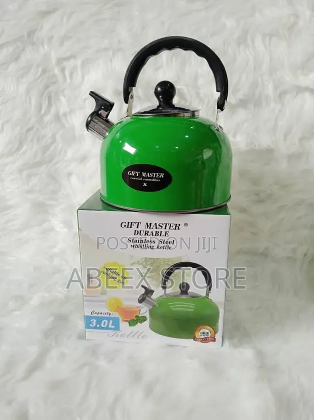Stainless Steel Whistling Kettle 3L - 1