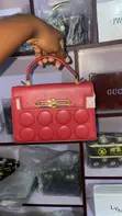 Ladies Handbag - Wine Colour - 1