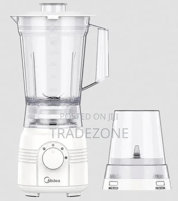 Midea 1.5L Blender with Plastic Jar MJ-BL2516A - 1