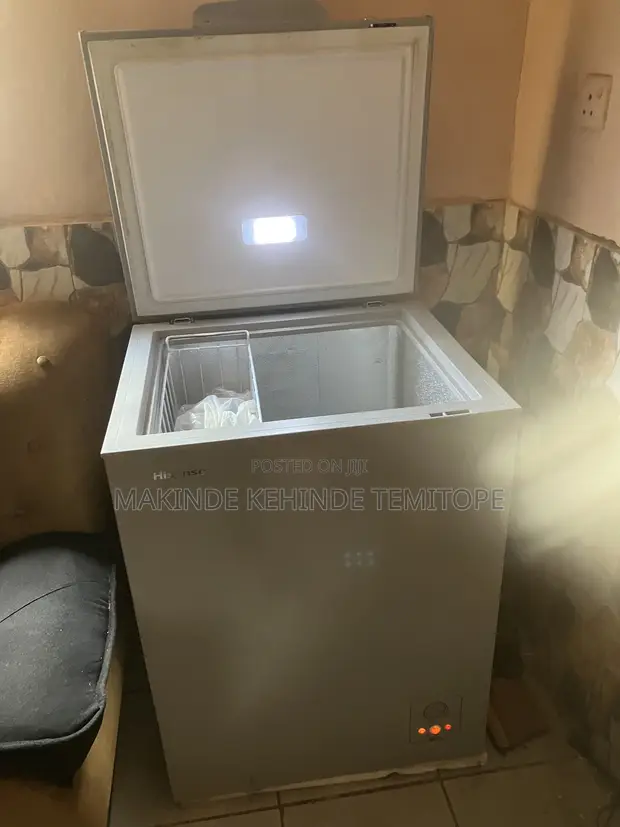 Hisense 145L Freezer Mai Rufe - Grey - 1