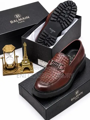 Balmain Takalman Fata na Alatu na Maza - Brown