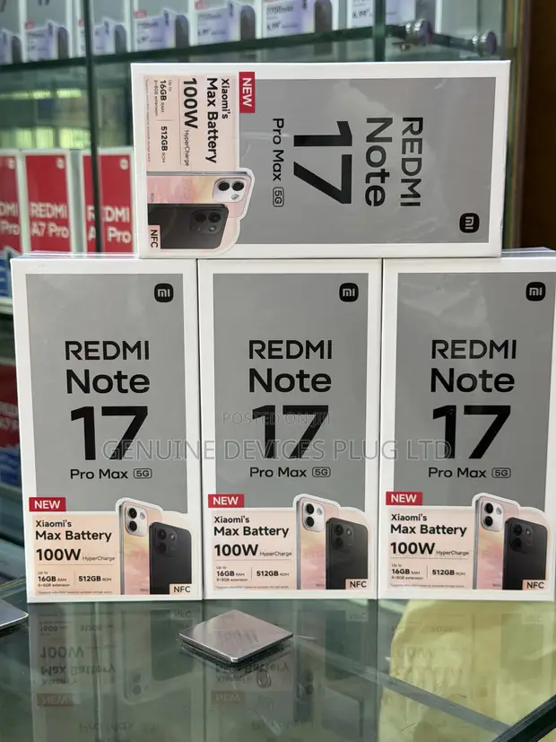 New Xiaomi Redmi Note 17 Pro Max 512GB Black - 1