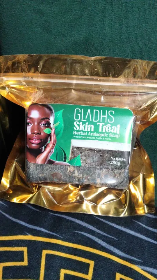 Gladhs Herbal Skin Treat - Black Soap - 1