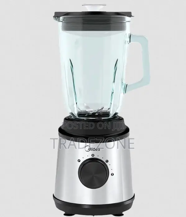 Midea 1.5L Blender with Glass Jar MJ-BL6006W - 1