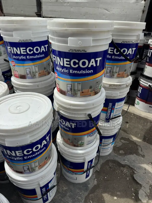 Finecoat Acrylic Emulsion Paint - 20L - 1