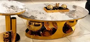 Home Interiors Living Room Center Table - Multicolored