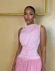 Blush Elegance Maxi Dress - 1