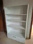 3-Layer White Display Shelf - 2