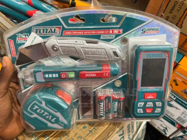 Total Laser Distance Meter Combo Set 4in1 - 1