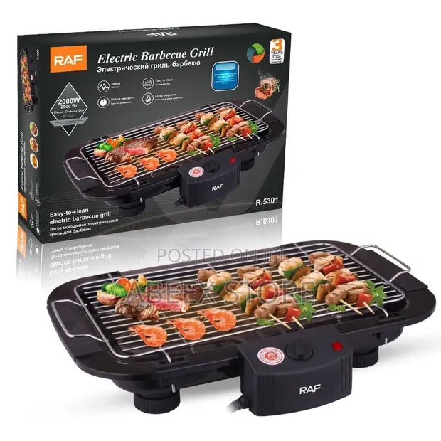 Sabon 2000W Jirgin Barbecue Na Lantarki - 1
