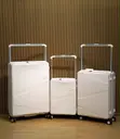 Set of 3 Bubule Luxury Luggage Boxes - Pink - 1