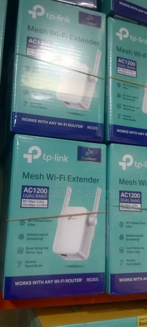 TP-Link AC1200 RE305 Dual Band Mesh WiFi Extender - 1