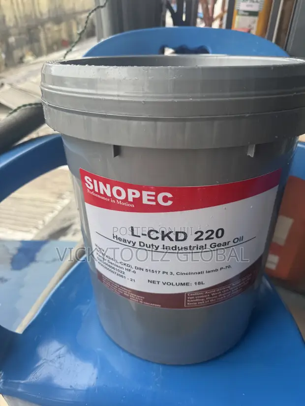 Sinopec L-CKD 220 Man Fursar Kayan Aiki Mai Nauyi Mai Lita 20 - 1