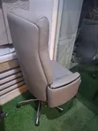 Boss Office Products Executive Office Chair with Leg Rest - 2