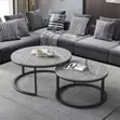 Nordic Table Semi-Circle Center Table - 2