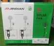 Jdjindian 16-inch Solar Fan mai fitila - 1