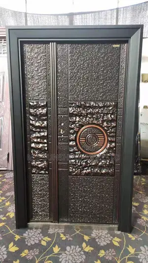Sabon Carst Security Door - Brown Iron