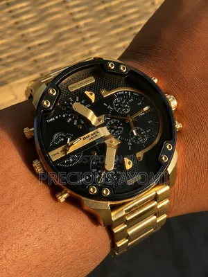 Original Diesel Mr. Daddy 2.0 4 Time Zone Watch