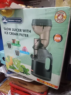Masterchef Slow Juicer Mai Ice Cream Filter