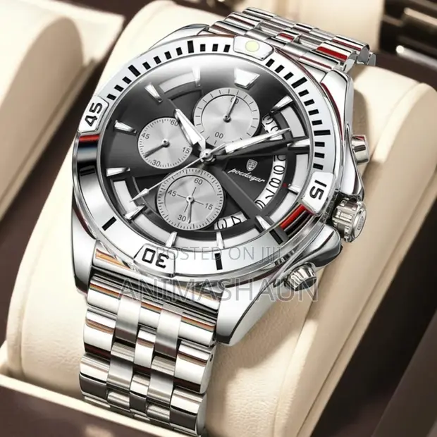 Poedagar Chain Watch - Waterproof Sapphire Glass - 1