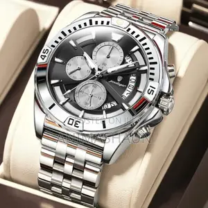 Poedagar Chain Watch - Waterproof Sapphire Glass