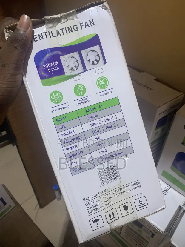 Extractor and Ventilation Fan - 1