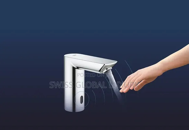 Grohe Bau Cosmopolitan E Sensor Basin Mixer Tap - 1