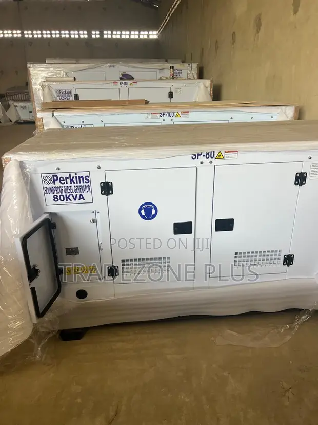 Perkins 80KVA Soundproof Generator - 1